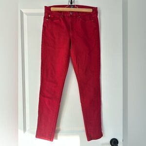 Gap Women's Red Jeans